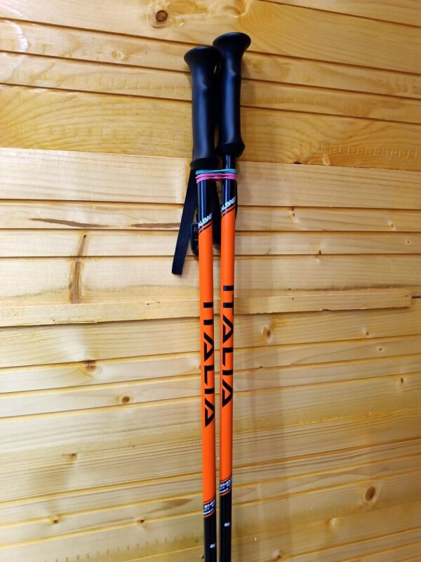 NOVÉ PALICE ITALBASTONI ITALIA BLACK-ORANGE 85CM